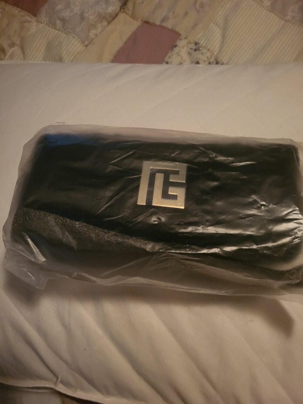 NWT Balmain Paris Black Cosmetic Bag / Toiletry Pouch VIP Gift